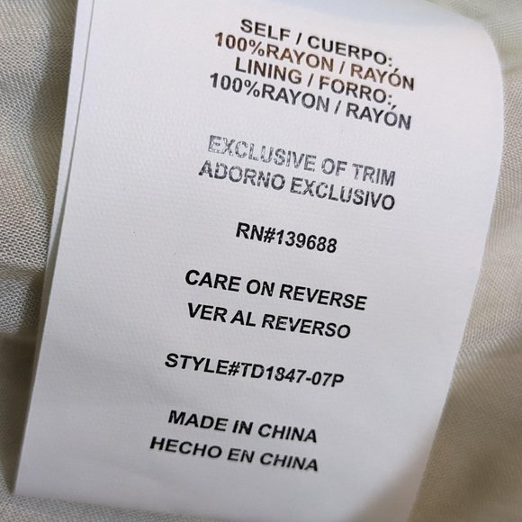 Taylor & Sage Floral Wrap Long Sleeve Ruffled Tier Hem Dress - size XS NWT - Picture 13 of 14